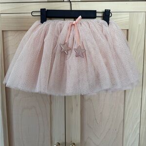 Mimi & Lula Pink Tulle Skirt with Glitter Accents